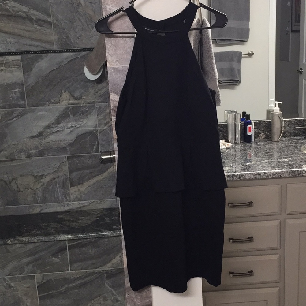 INC Black, Peplum Cocktail Dress - Size 12 - Picture 2 of 7